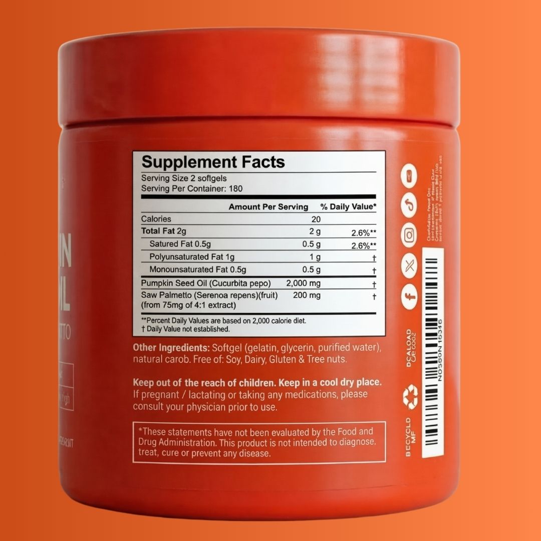 Pumpkin Seed Oil Softgels - A0002