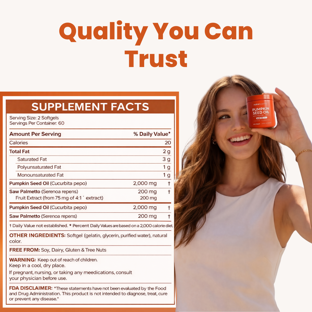 Pumpkin Seed Oil Softgels