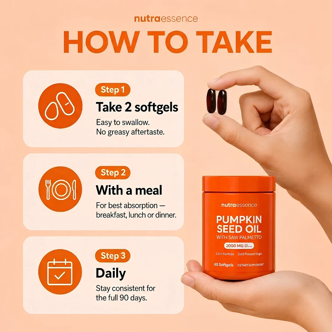Pumpkin Seed Oil Softgels
