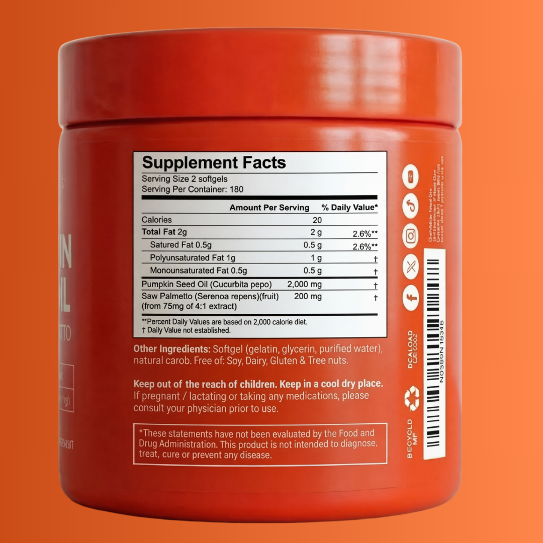 Pumpkin Seed Oil Softgels